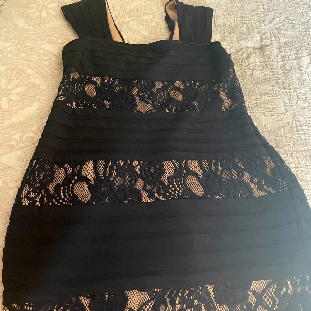 Beautiful black lace dress..